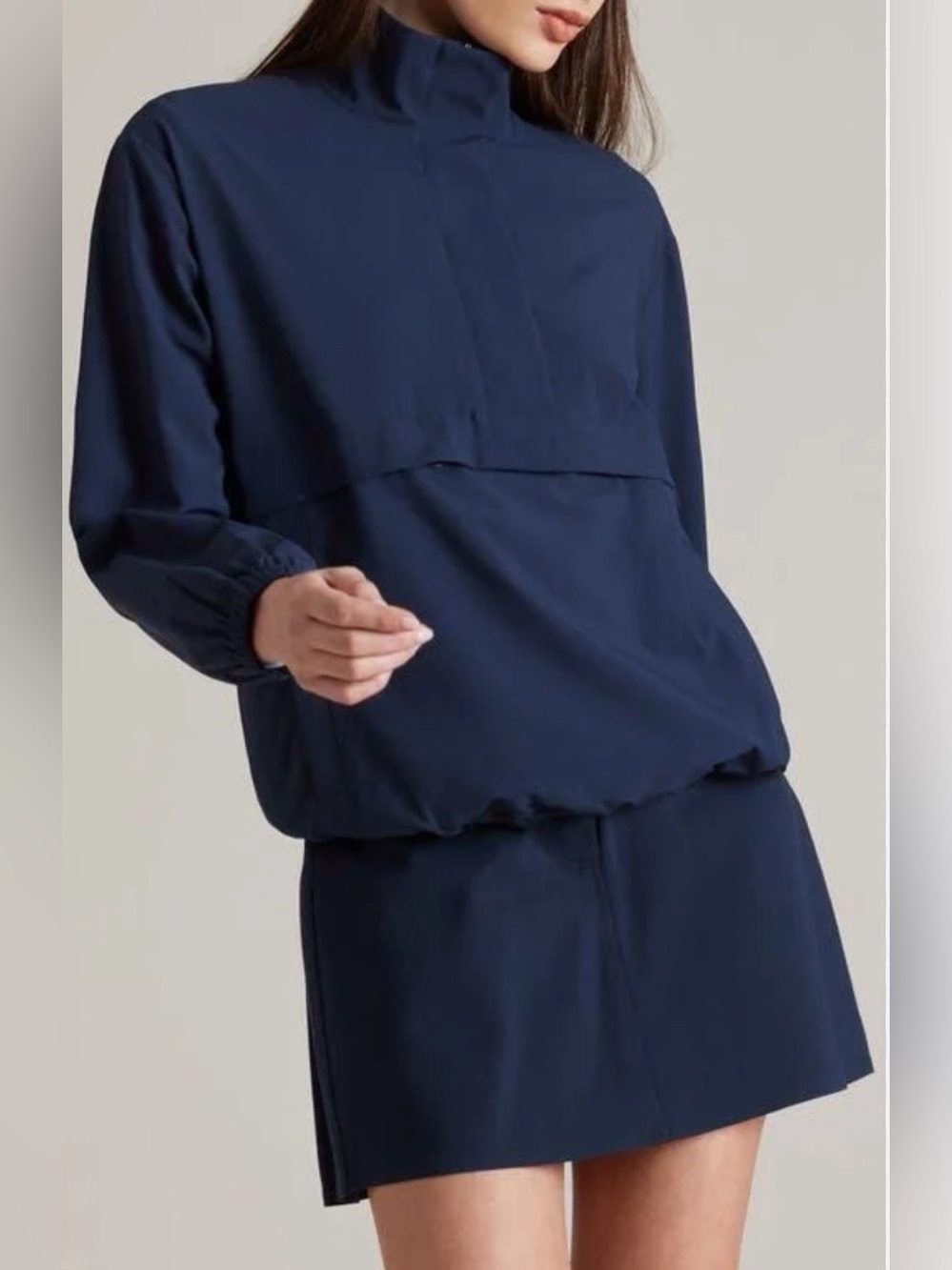 Rhone Mirage Pullover Jacket in Blue